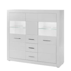 Pharao24 Design Highboard Triango> Esszimmerkommoden|Wohnzimmerkommoden