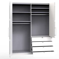 Jugendkleiderschrank*Pharao24 Design Kleiderschrank Grinzia