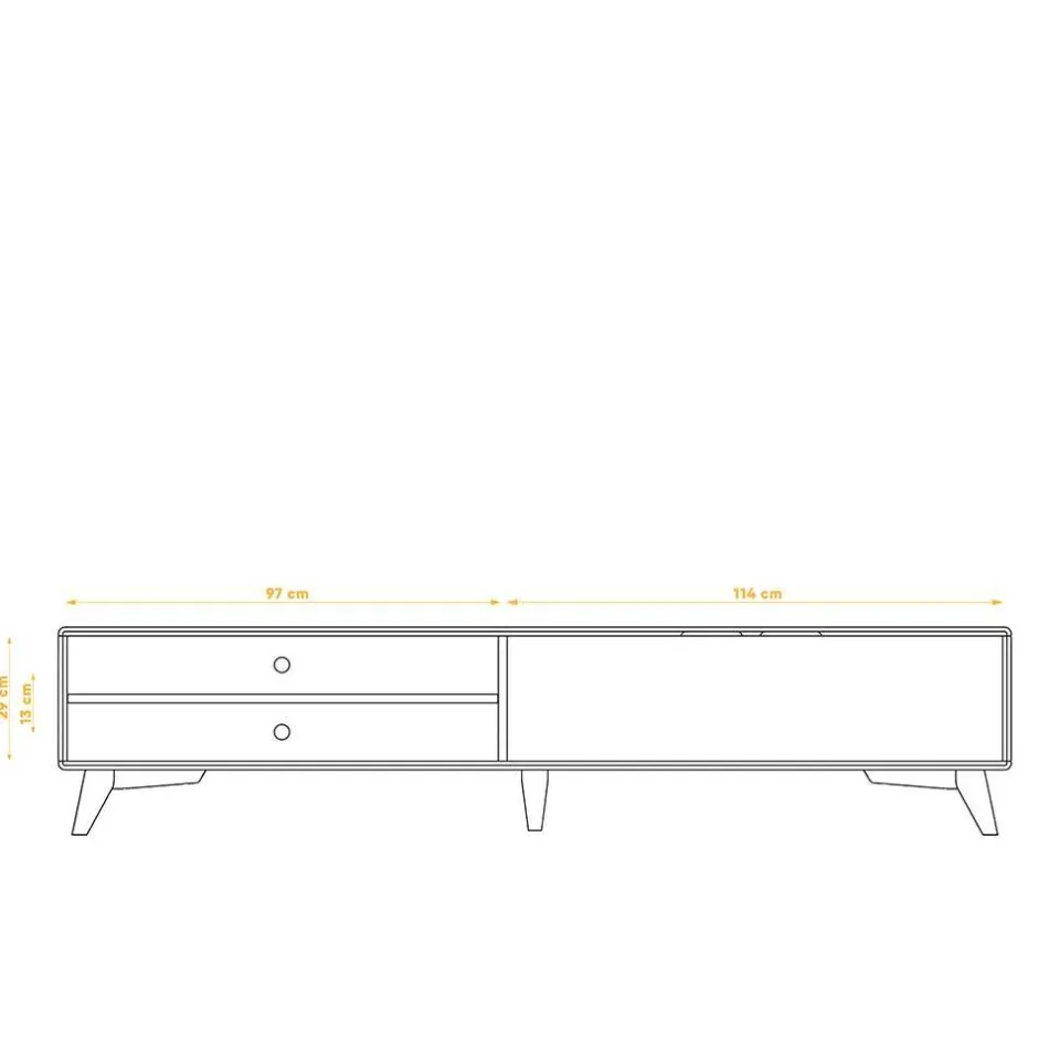 Fernsehkommoden*Pharao24 Design Lowboard Triancova