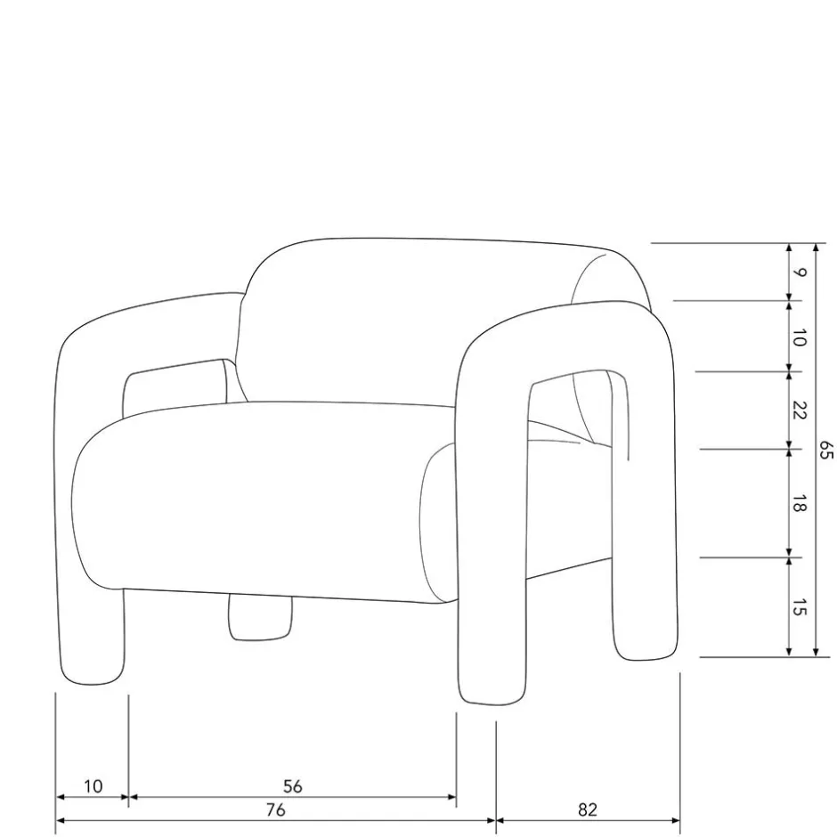 Wohnzimmer Sessel*Pharao24 Design Sessel Ambia