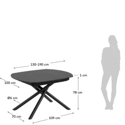 Pharao24 Design Tisch Fabio><noscript><img width=