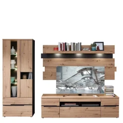 Wohnwand 250 Cm|Moderne Wohnwände*Pharao24 Design Wohnwand Esdravos