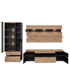 Wohnwand 250 Cm|Moderne Wohnwände*Pharao24 Design Wohnwand Esdravos