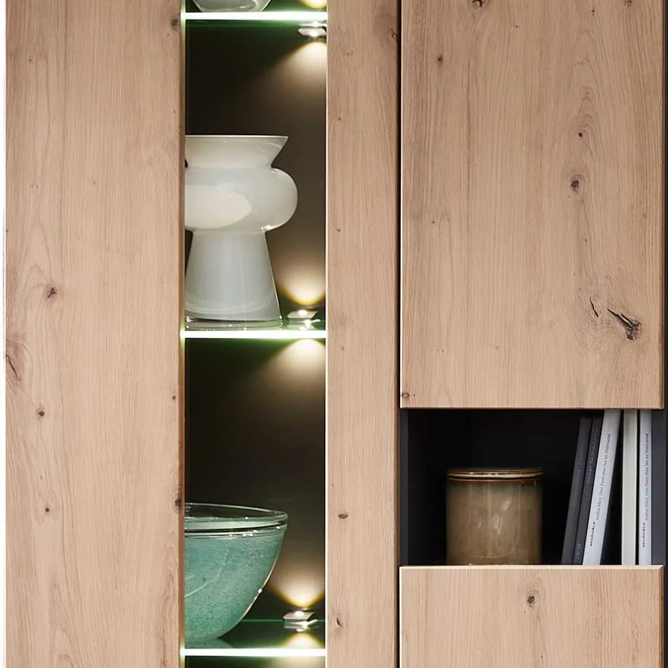 Wohnwand 250 Cm|Moderne Wohnwände*Pharao24 Design Wohnwand Esdravos