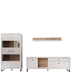 Pharao24 Design Wohnwand Polar> Wohnwand 300 Cm|Moderne Wohnwände