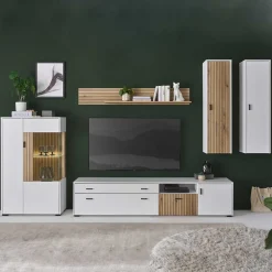 Pharao24 Design Wohnwand Saladd> Wohnwand 300 Cm|Moderne Wohnwände