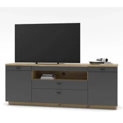 Moderne Wohnwände|Wohnwand 300 Cm*Pharao24 Design Wohnwand Yarisis