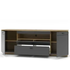 Moderne Wohnwände|Wohnwand 300 Cm*Pharao24 Design Wohnwand Yarisis