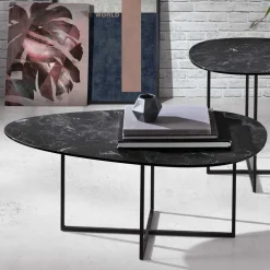 Glastische*Pharao24 Designcouchtisch Jemja