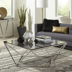 Glastische*Pharao24 Designcouchtisch Vincial