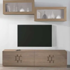 Pharao24 Designer Wohnwand Daifuna> Moderne Wohnwände|Massivholz Wohnwände