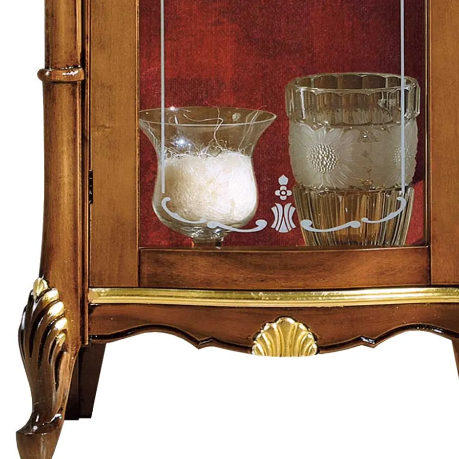 Massivholz Wohnwände*Pharao24 Designer Wohnwand Savolina