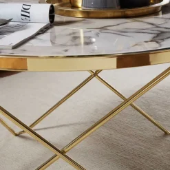 Couchtische*Pharao24 Designercouchtisch Cherry