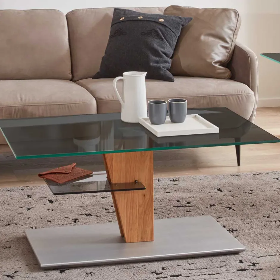 Glastische*Pharao24 Designercouchtisch Plausina