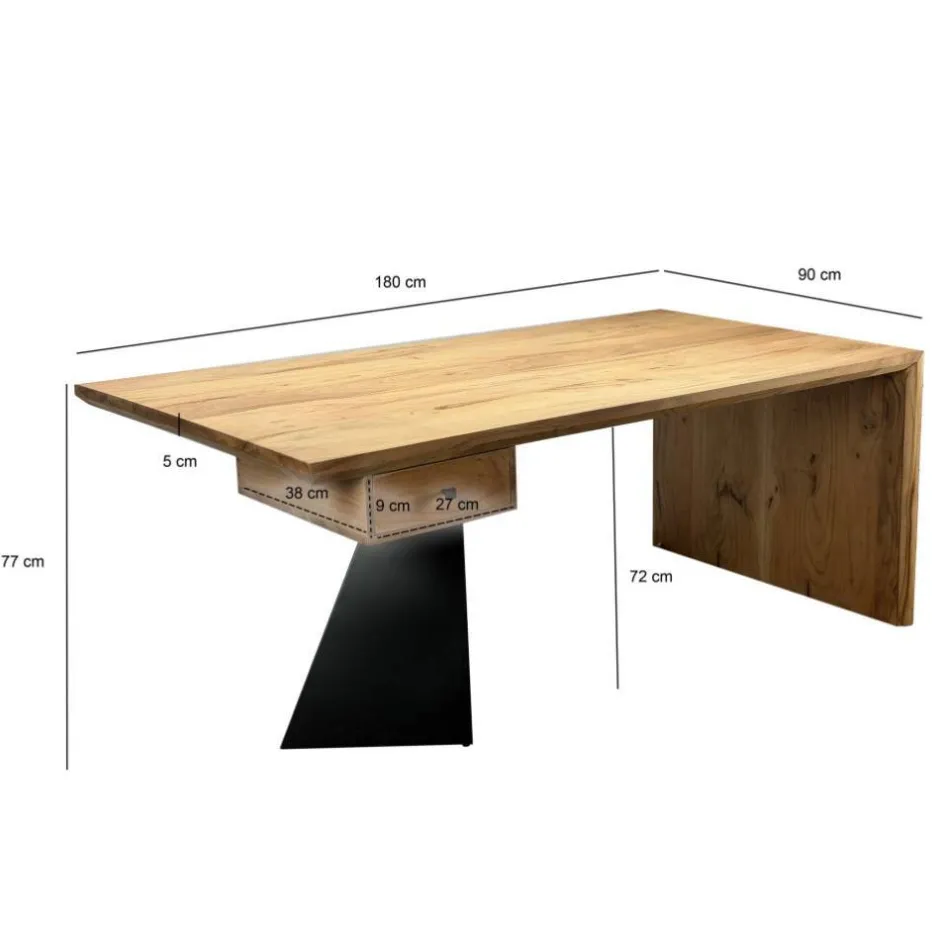 Computertische|Jugendschreibtische*Pharao24 Designschreibtisch Italo