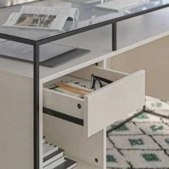 Schreibtische|Glastische*Pharao24 Designschreibtisch Token