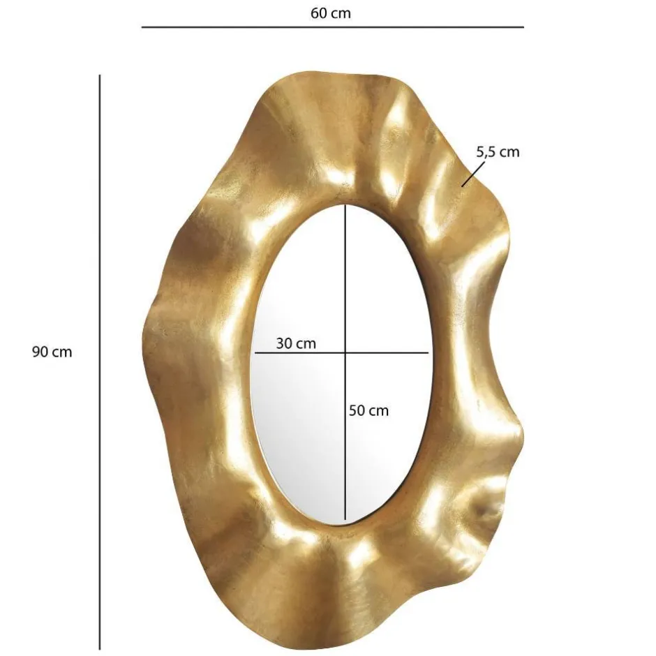 Wandspiegel|Schlafzimmerspiegel*Pharao24 Designspiegel Aberia