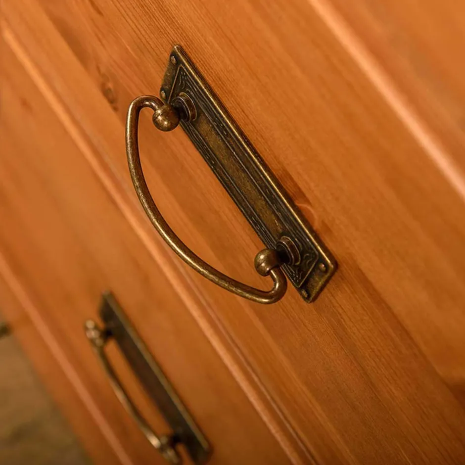 Pharao24 Dielen Kommode Rovert> Massivholzmöbel|Küchenkommode