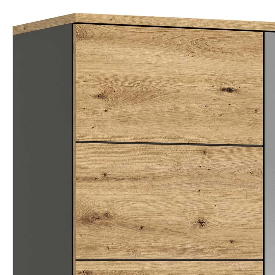 Pharao24 Dielenkleiderschrank Alexandro> Dielenschränke