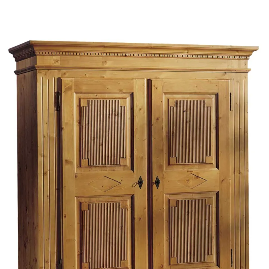 Dielenschränke|Massivholz Schränke*Pharao24 Dielenkleiderschrank Josch