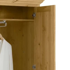 Massivholz Schränke|Dielenschränke*Pharao24 Dielenkleiderschrank Yarus