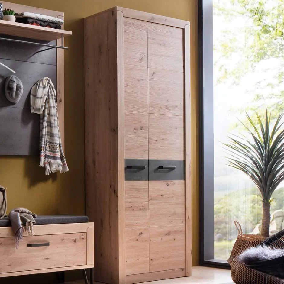 Pharao24 Dielenkleiderschrank Ynes> Dielenschränke