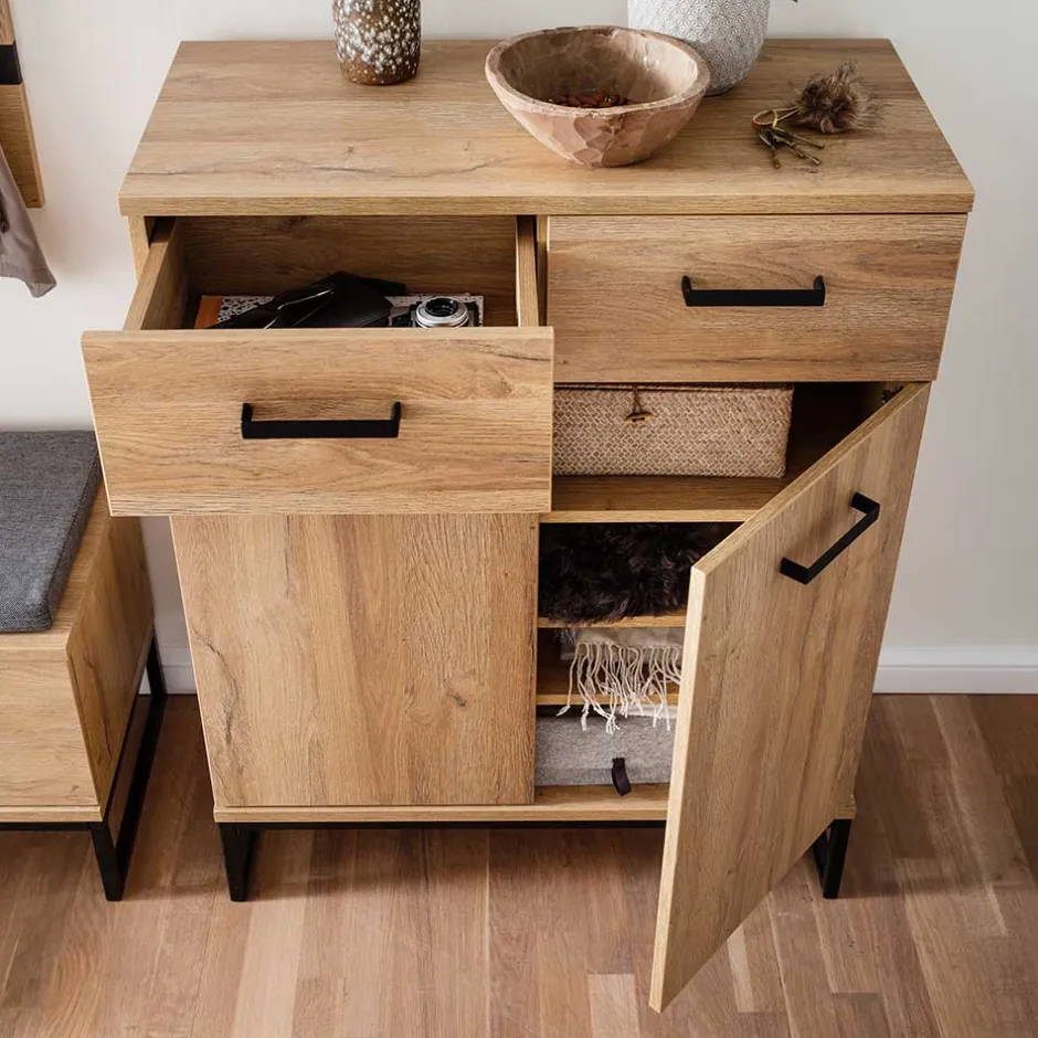 Pharao24 Dielenmöbel Set Apyras> Garderobensets