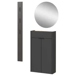 Pharao24 Dielenmöbel Set Livanov> Garderobensets