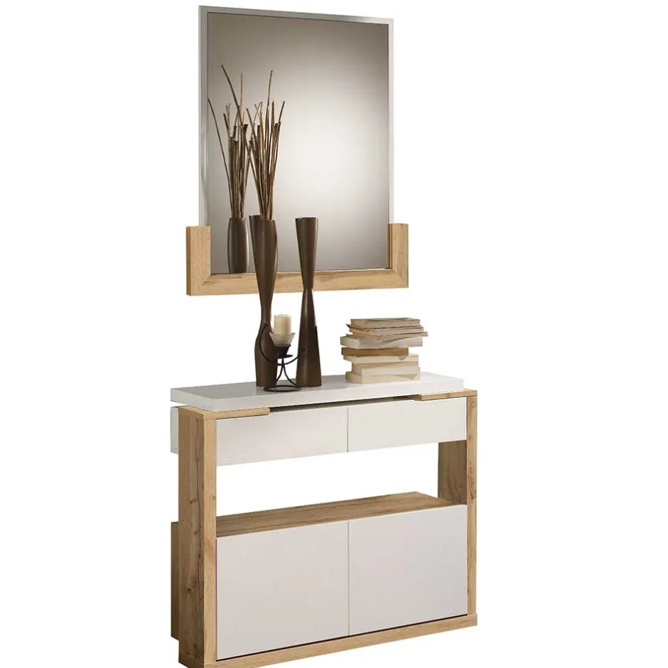 Pharao24 Dielenmöbel Set Tabea> Garderobensets