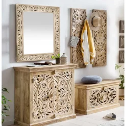 Pharao24 Dielenmöbelset Holz Tumivo> Garderobensets