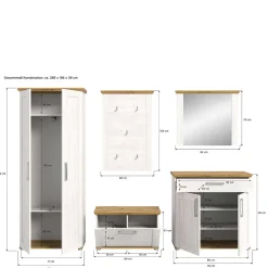 Pharao24 Dielenmöbelset Simple><noscript><img width=