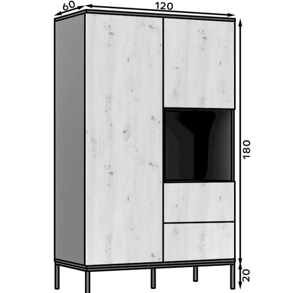 Pharao24 Dielenschrank Balata> Dielenschränke