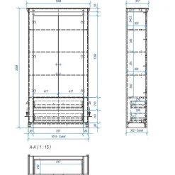 Pharao24 Dielenschrank Flurencina><noscript><img width=