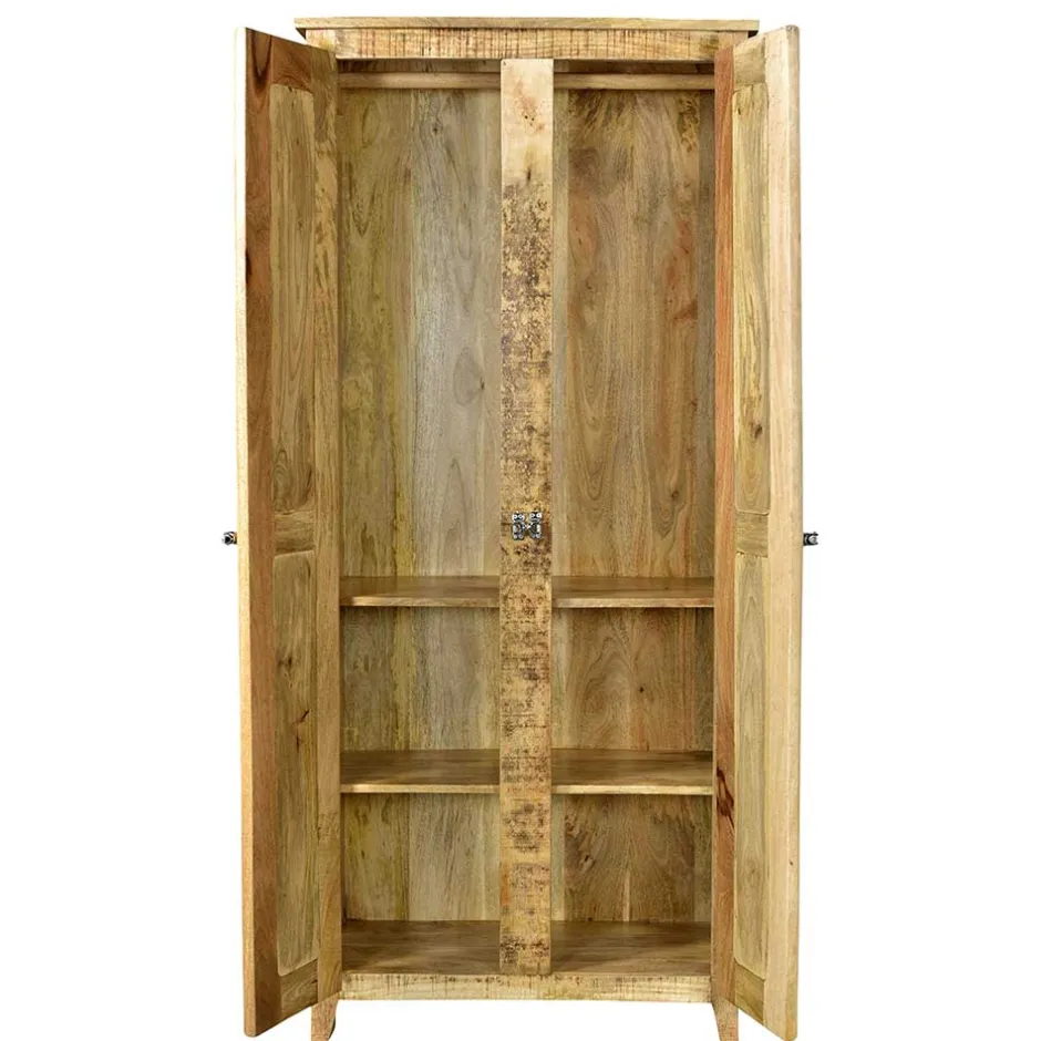 Massivholz Schränke|Dielenschränke*Pharao24 Dielenschrank Suzana