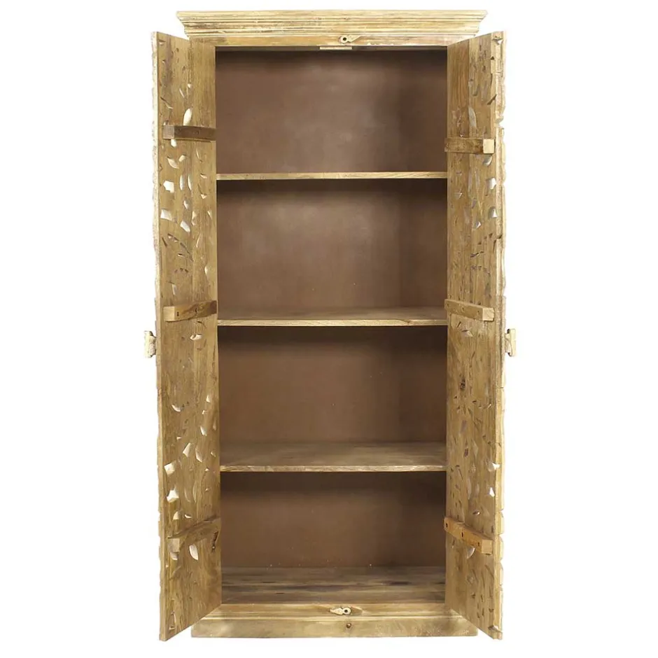 Massivholzmöbel|Dielenschränke*Pharao24 Dielenschrank Tumivo