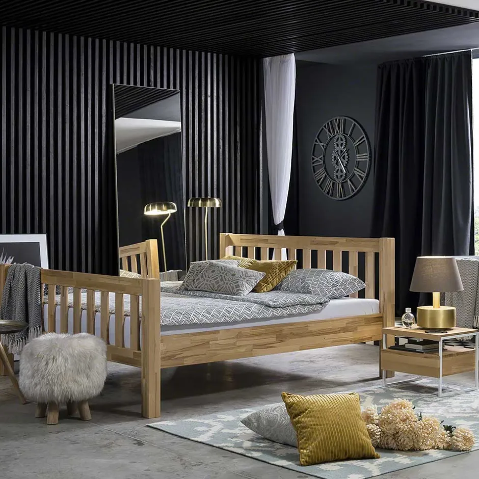 Pharao24 Doppel Holzbett Valjita> Doppelbetten|Massivholzbetten