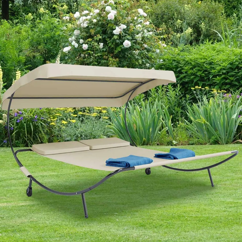 Liegen*Pharao24 Doppel Relaxliege Mariandra