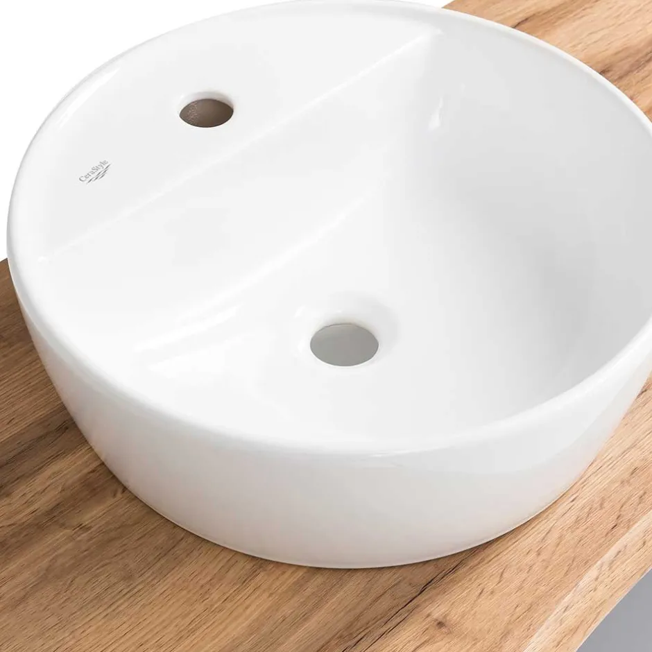 Pharao24 Doppel Waschtisch Eleon> Waschbeckenunterschränke