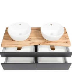 Waschbeckenunterschränke*Pharao24 Doppel Waschtisch Pegruan