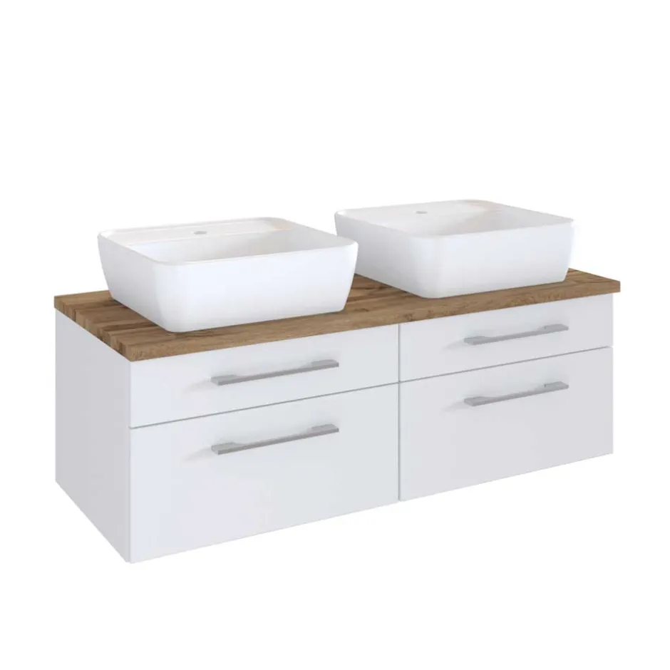 Pharao24 Doppel Waschtischschrank Tropezia> Waschbeckenunterschränke