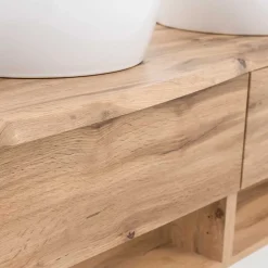 Waschbeckenunterschränke*Pharao24 Doppel Waschtischschrank Vressa