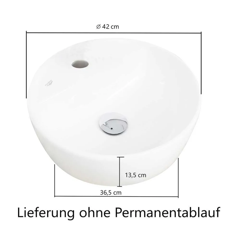 Waschbeckenunterschränke*Pharao24 Doppel Waschtischschrank Vressa