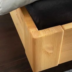 Doppelbetten|Massivholzbetten*Pharao24 Doppelbett Demy