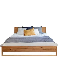 Doppelbetten|Massivholzbetten*Pharao24 Doppelbett Eiche geölt Kojas