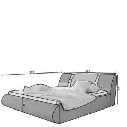 Funktionsbetten|Schubkastenbetten*Pharao24 Doppelbett Lyano