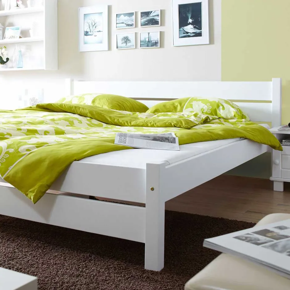 Pharao24 Doppelbett Patrice> Massivholzbetten|Jugendbetten