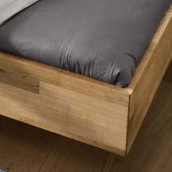 Doppelbetten|Massivholzbetten*Pharao24 Doppelbett Wildeiche Etzga