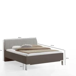 Komfortbetten|Jugendbetten*Pharao24 Doppelbettgestell Sanctos