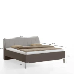 Komfortbetten|Jugendbetten*Pharao24 Doppelbettgestell Sanctos