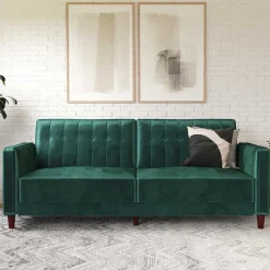 Einzelsofa|3 Sitzer Sofa*Pharao24 Doppelschlafsofa Annatto